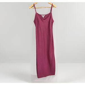 Garnet Hill 100% Linen Maxi Dress Women’s 6 Adjustable Straps Minimalist Coastal